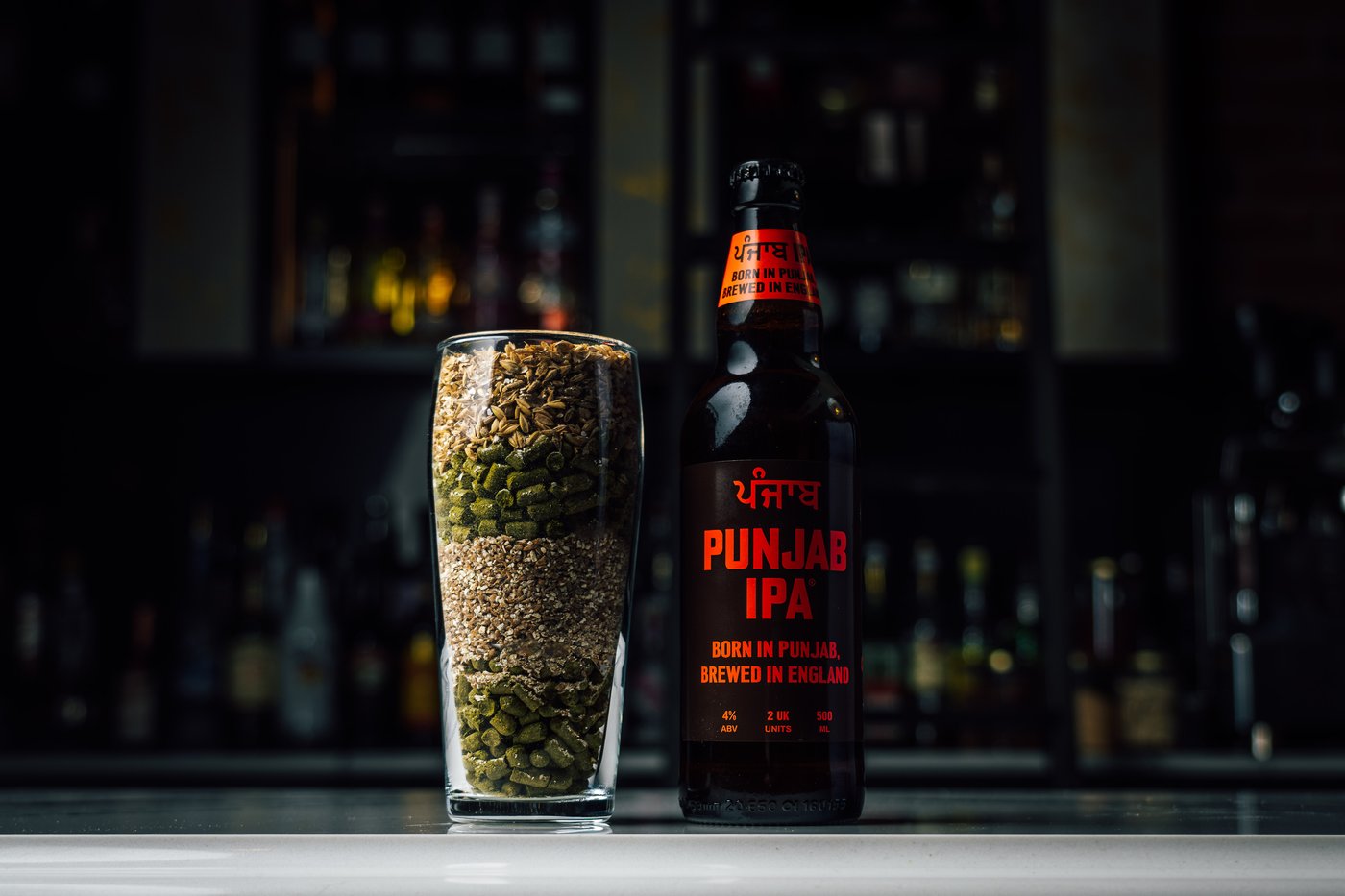 Hops and malts used in Punjab IPA