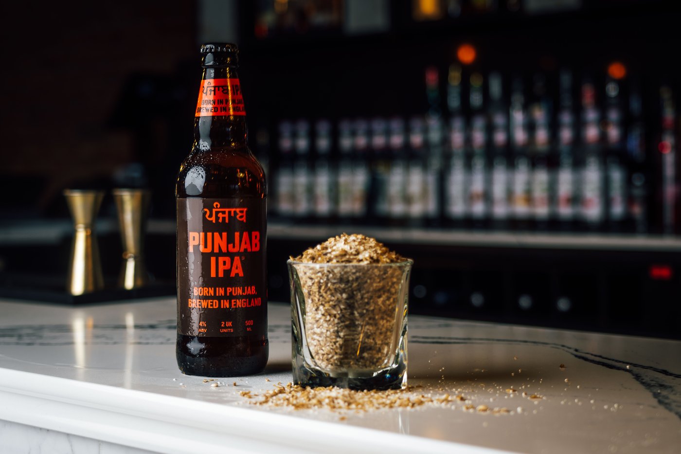 Wheat and malts used in Punjab IPA